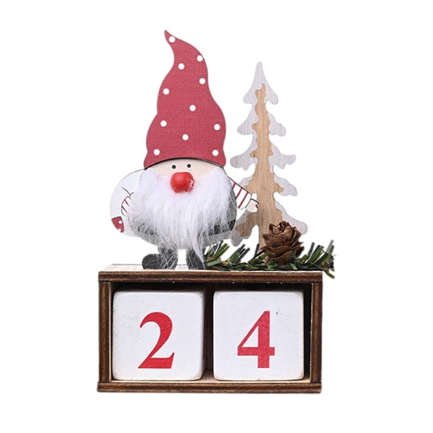 Adornos navideños de muñeco de nieve hechos a mano para decorar el hogar, la oficina o cualquier ocasión. rojo