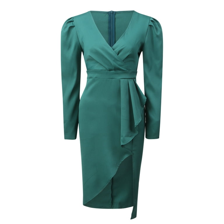2022 Summer V-neck Robes High Waist Sexy Solid Casual With Belt Maxi Dress 2022 Summer V-neck Robes High Waist Sexy Solid Casual With Belt Maxi Dress
