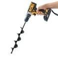 thumbnail image 6 of VASGOR Set of 5 Auger Drill Bit for Planting (1.6x16", 2x16", 2.6x16", 3x16", 3.5x16") - Easy Planter Garden Auger - Bulb & Bedding Plant Augers - Post Hole Digger for 3/8” Hex Drive Drill, 6 of 9