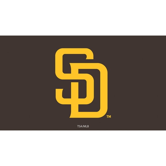 San Diego Padres 28" x 16" Logo Indoor/Outdoor Trapper Mat