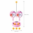 thumbnail image 2 of Anmrize Kids Table Tennis Trainer, Tennis Trainer Rebound Ball Solo Tennis Training Equipment Practice Rebounder Strengthen Overall Muscle Memory Correct Body Posture, Blue, 2 of 5