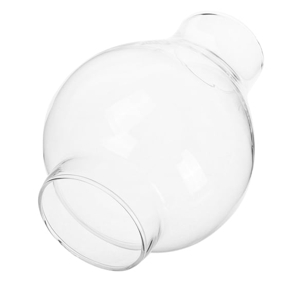 FRCOLOR Glass Lamp Shade Replacement Vintage Oil Lamps Chimney Kerosene Transparent