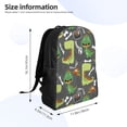 thumbnail image 4 of Balery Cartoon Dinosaurs Mochila - Mochila Estilosa y Duradera para Laptop de 15 Pulgadas con Tela Oxford Impermeable, 4 of 8