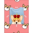 thumbnail image 3 of Royal Corgi Smiling Royal Crown Sweatshirt Women -Image by Shutterstock, Female x-Large, 3 of 4