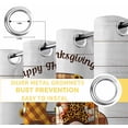 thumbnail image 4 of Fsddascl Thanksgiving Gnomes Blackout Curtains for Bedroom/Living Room, Thermal Insulated Kitchen Curtains, Fall Pumpkins Sunflowers Farmhouse Wood Grommet Darkening Window Treatment Drapes 42"x63"x2, 4 of 6