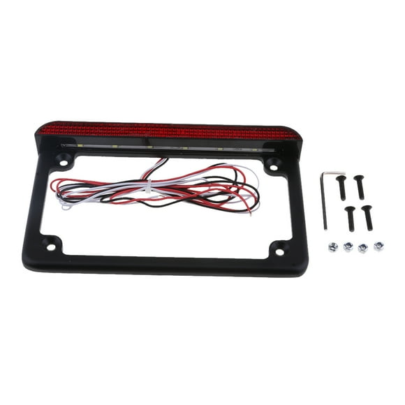 Lighted License Plate Frame