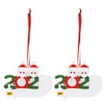 thumbnail image 2 of Personalized Family Christmas Ornament DIY Gift Xmas Tree Hanging Decoration, 2 of 7