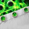 thumbnail image 4 of Manfei Gamepad Game Lovers Curtains Pack of 2 (42x84 Each),Console Gamer Curtains Blackout,Green Black Bedroom Curtains For Boys Kids,Ultra Soft Home Decor, 4 of 6