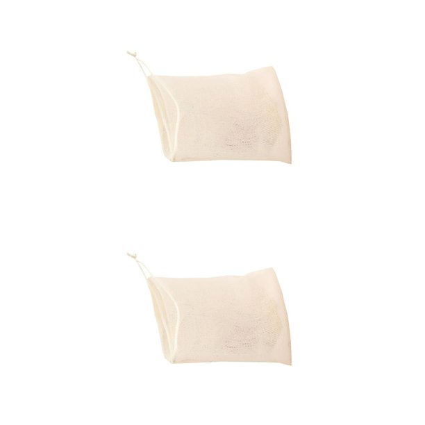 Advancent Bolsa de malla de burbujas, bolsa de red de espuma colgante de doble capa, bolsa de plástico para ducha en casa, suministros de limpieza, 10 Type2 NO2 Advancent CBP254532