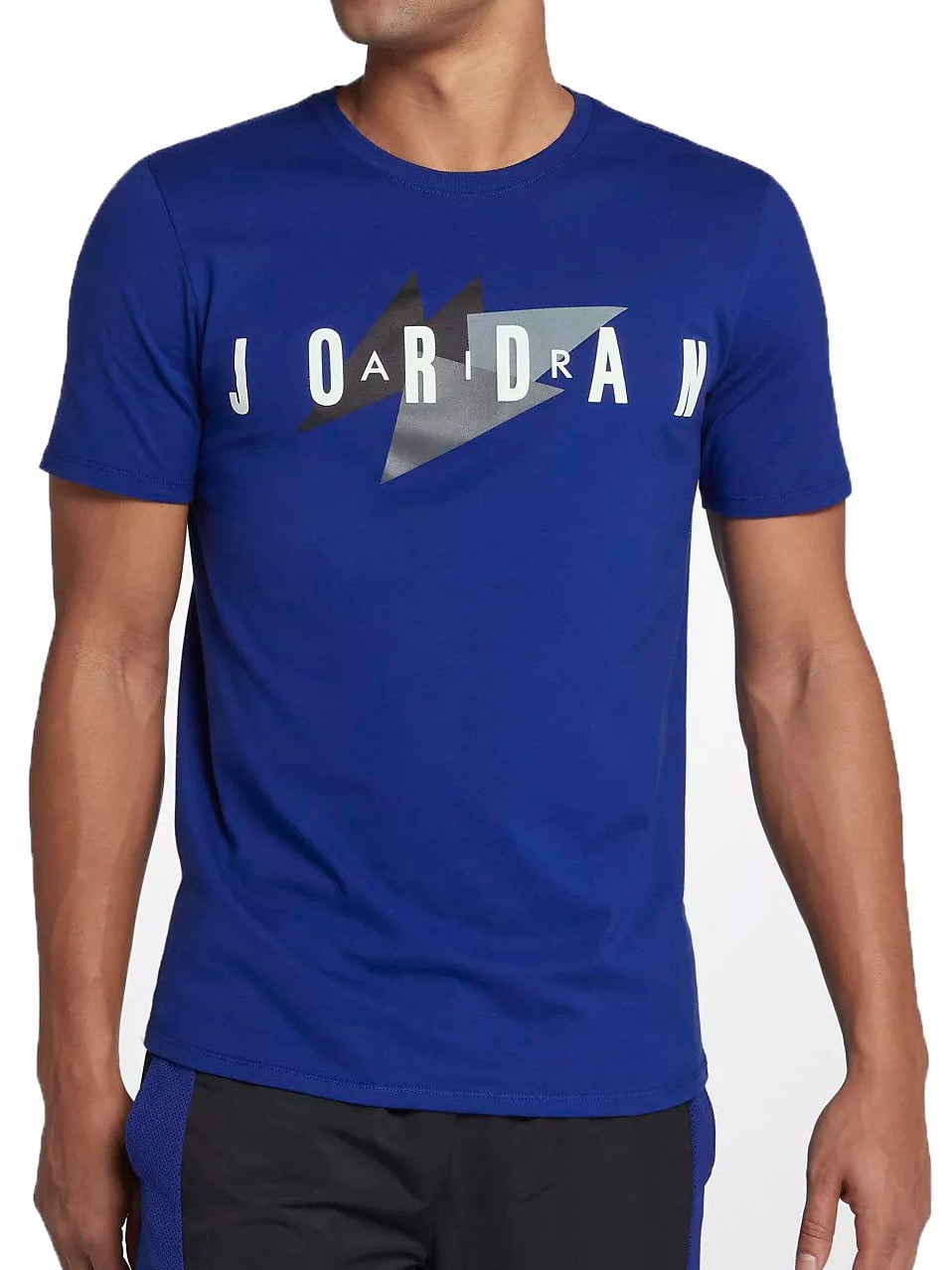 Air Jordan Brand 1 Men's Sportswear T-Shirt Deep Royal Blue/White ...