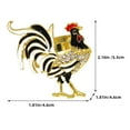 thumbnail image 4 of Miangastore 4Pcs Dining Table Napkin Holder in Multi Colors for Elegant Table Setting, 4 of 8
