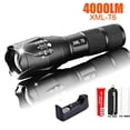 thumbnail image 4 of Enqiretly High Lumen LED Flashlight Emergency Zoomable Torch Portable Light Battery Operated Outside Lamp Camper Accessories, 4 of 6