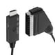 thumbnail image 3 of Cable convertidor negro Adaptador convertidor ligero para HDMI compatible con euroconector, 3 of 6