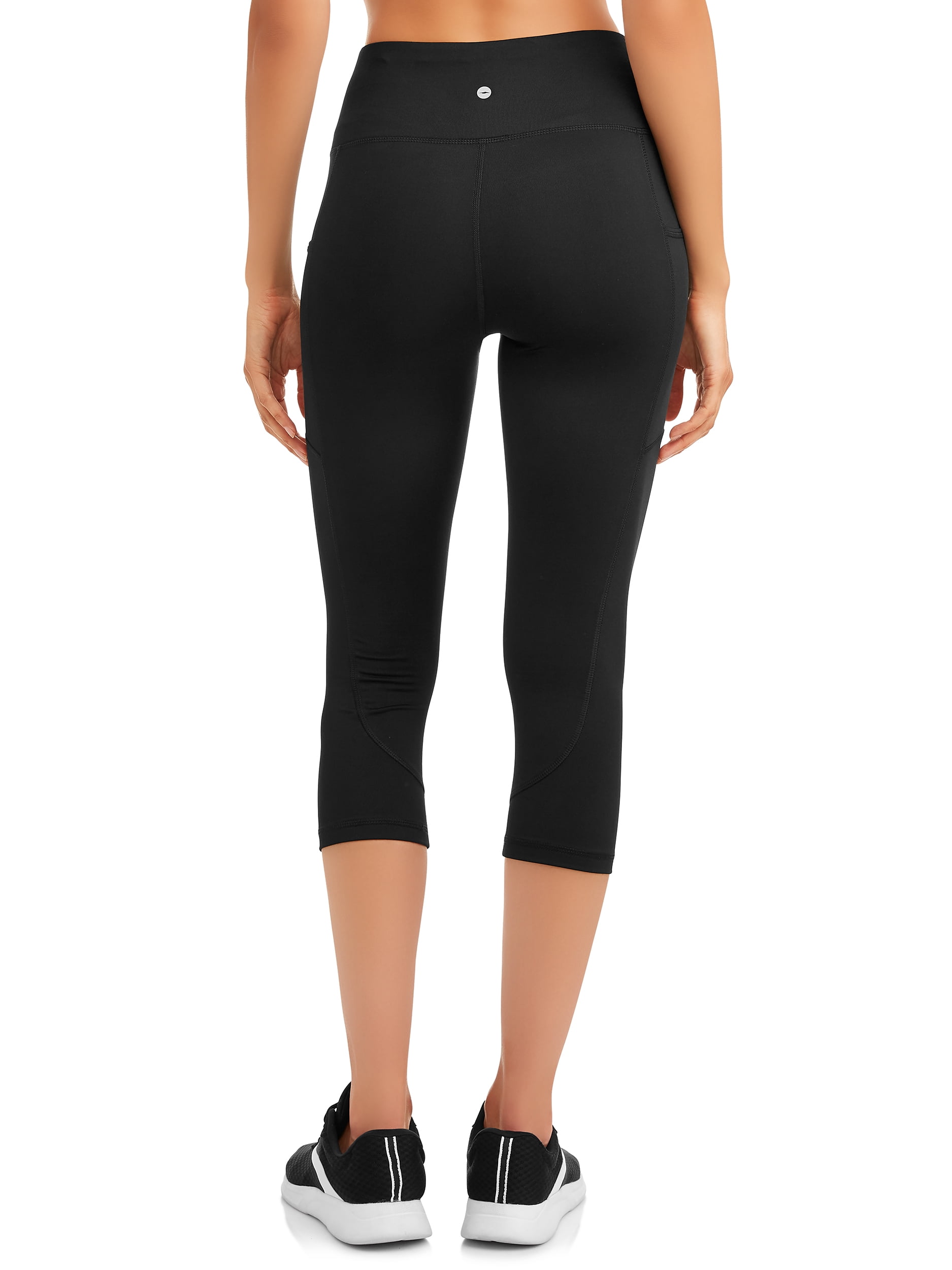 Avia Women's Activewear Performance Capri's with Side Pockets