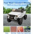 thumbnail image 5 of CazToi 24V 2-Seater 4WD/2WD Switchable Motors Licensed Toyota Ride On Car for Kids, 5 of 6
