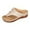 White, variant on XIAQUJ Ladies Summer Vintage Wedge Beach Slippers with Toe Platform Flower Decoration Plus Size Arch Sole Sandal Slippers Sandals for Women 2024 Navy 7