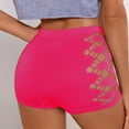 thumbnail image 4 of Sakmal Seamless Ladies Underwear Panties Boyshorts Boxers Panties Pink No Show Underwear for Women M, 4 of 6