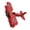 Red, variant on Giaone Metal Iron Biplane Plane Aircraft Model Hanging Plane Handicraft Ornament Desktop Decoration Home Decors Photo Props
