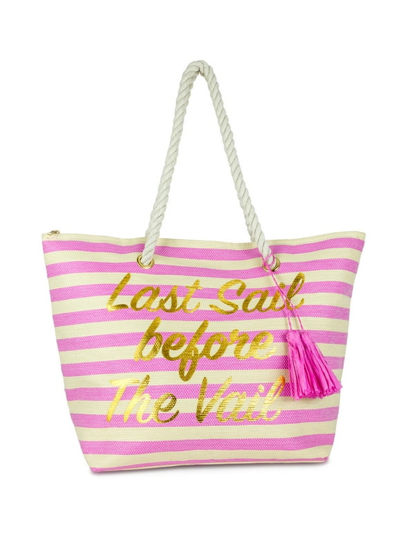 Straw Beach Bags & Totes