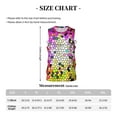 thumbnail image 4 of Rocae Colorful Tie Dye Stained Glass 3 for Men's Basketball Jersey Lightweight and Breathable Athletic Tank Top,Quick-Drying Sports Jersey 3X-Large, 4 of 9