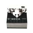 thumbnail image 1 of 3D Paper Art Calendar 2024 Panda 3D Notepad Note Blocks 3D Memo Pad Kawaii Sticky Notes Christmas Birthday Gift, 1 of 8