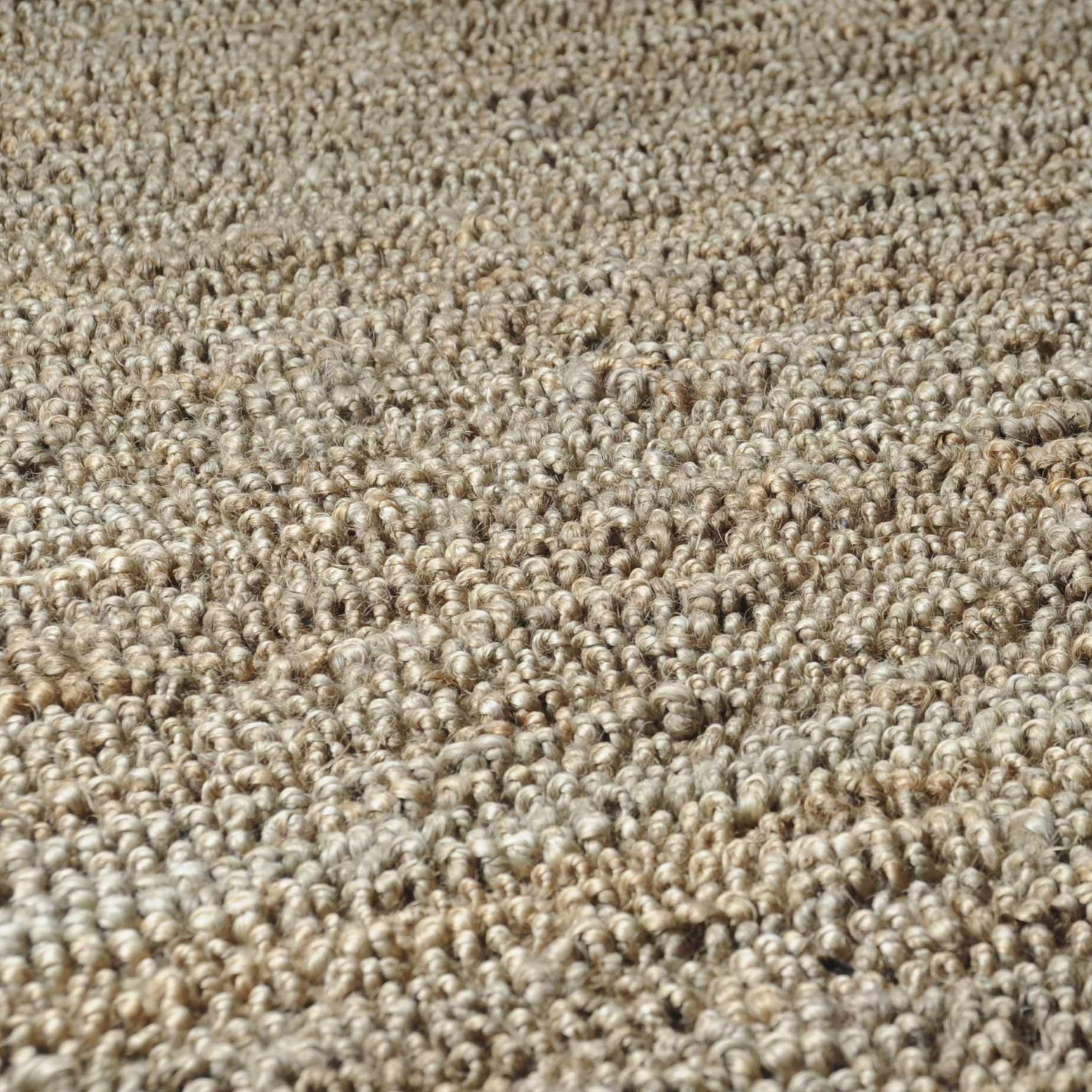 Hauteloom Glover Jute Living Room, Bedroom Area Rug - Traditional, Transitional - Tan - 3'6" x 5'6"