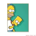 thumbnail image 3 of Cuadro sobre lienzo de anime clásico Los Simpson, imágenes artísticas de pared, carteles de dibujos animados e impresiones para la sala de estar, el dormitorio de los niños, la decoración del hogar, 3 of 5