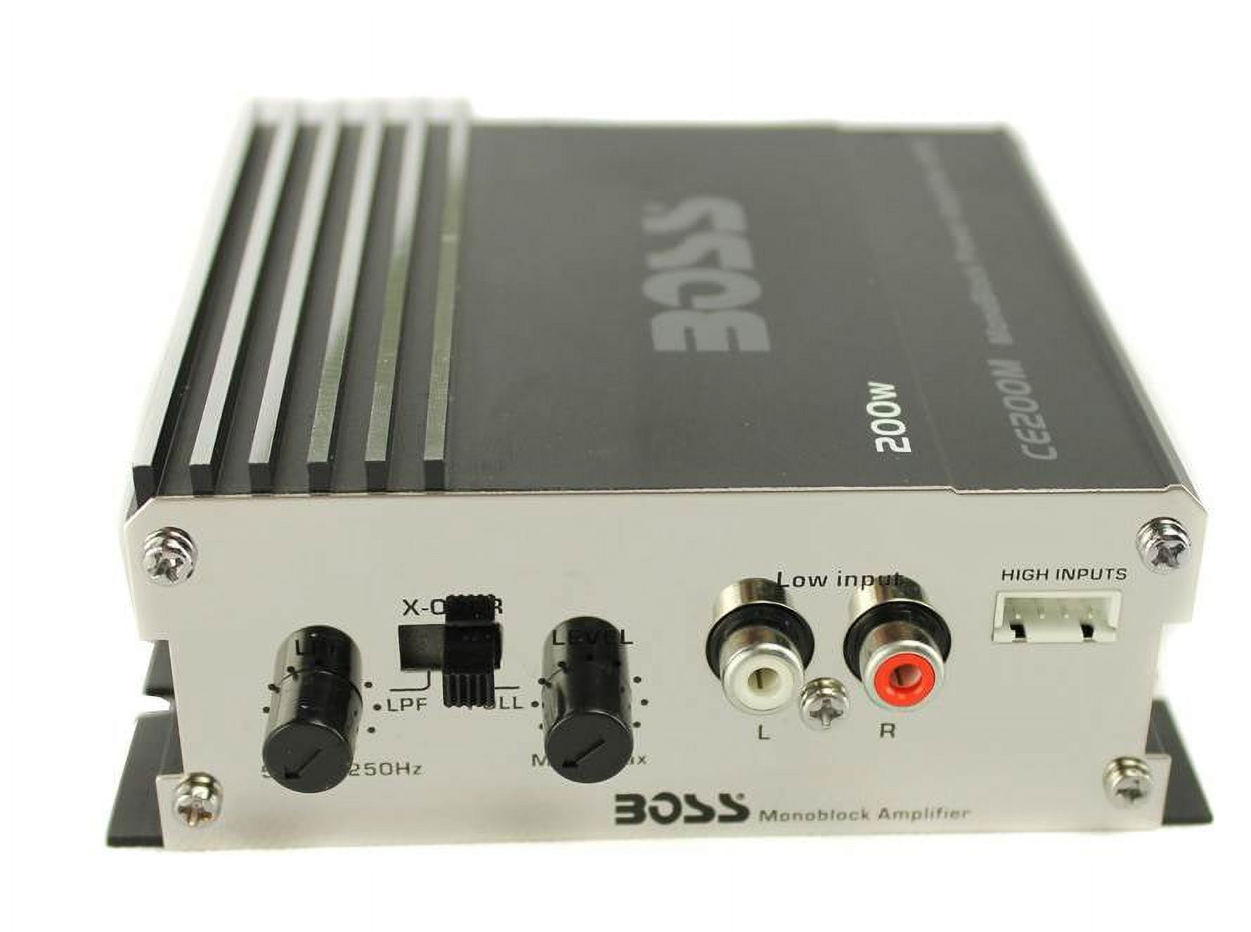 New BOSS CE200M 200 Watt Mono A/B Mini Car/Motorcycle/ATV Audio Power Amplifier - image 2 of 5