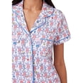 thumbnail image 4 of Conjunto de pijama Zelbuck, pantalones cortos modernos con forma de mono de 2 piezas para mujer, 4 of 5
