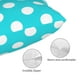 thumbnail image 3 of Balery Aqua And White Polka Dot Funda de Cojín Estampada, Regalos para Mujeres, Regalos de Amor para Ella, Regalos para Novia o Esposa, Funda de Almohada-14"x20", 3 of 6