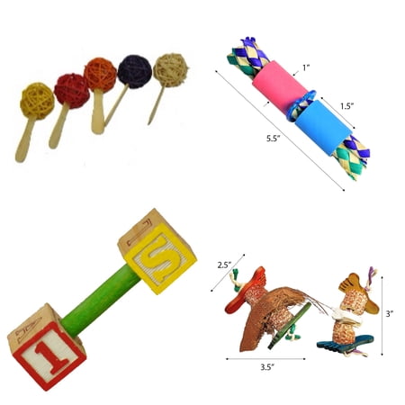Happy Breaks Foot Toy Bundle  4 Toy Set