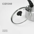 thumbnail image 3 of Carote 7 Pcs Stainless Steel Saucepan Set, Saucepans with Detachable Handle, Oven Safe, Induction Ready, Stackable Cookware, Kitchen Cooking Set, 3 of 7