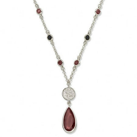 NCAA - South Carolina Gamecocks Crystal Logo 18" Necklace