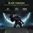 thumbnail image 4 of Lenovo Legion 5 Pro Gaming Laptop, 16" QHD 165Hz Laptop, AMD Ryzen 7 5800H, 64GB RAM, 2TB PCIe SSD, NVIDIA GeForce RTX 3070, Backlit Keyboard, 720P Webcam, with Hotface 32GB USB Card, 4 of 8