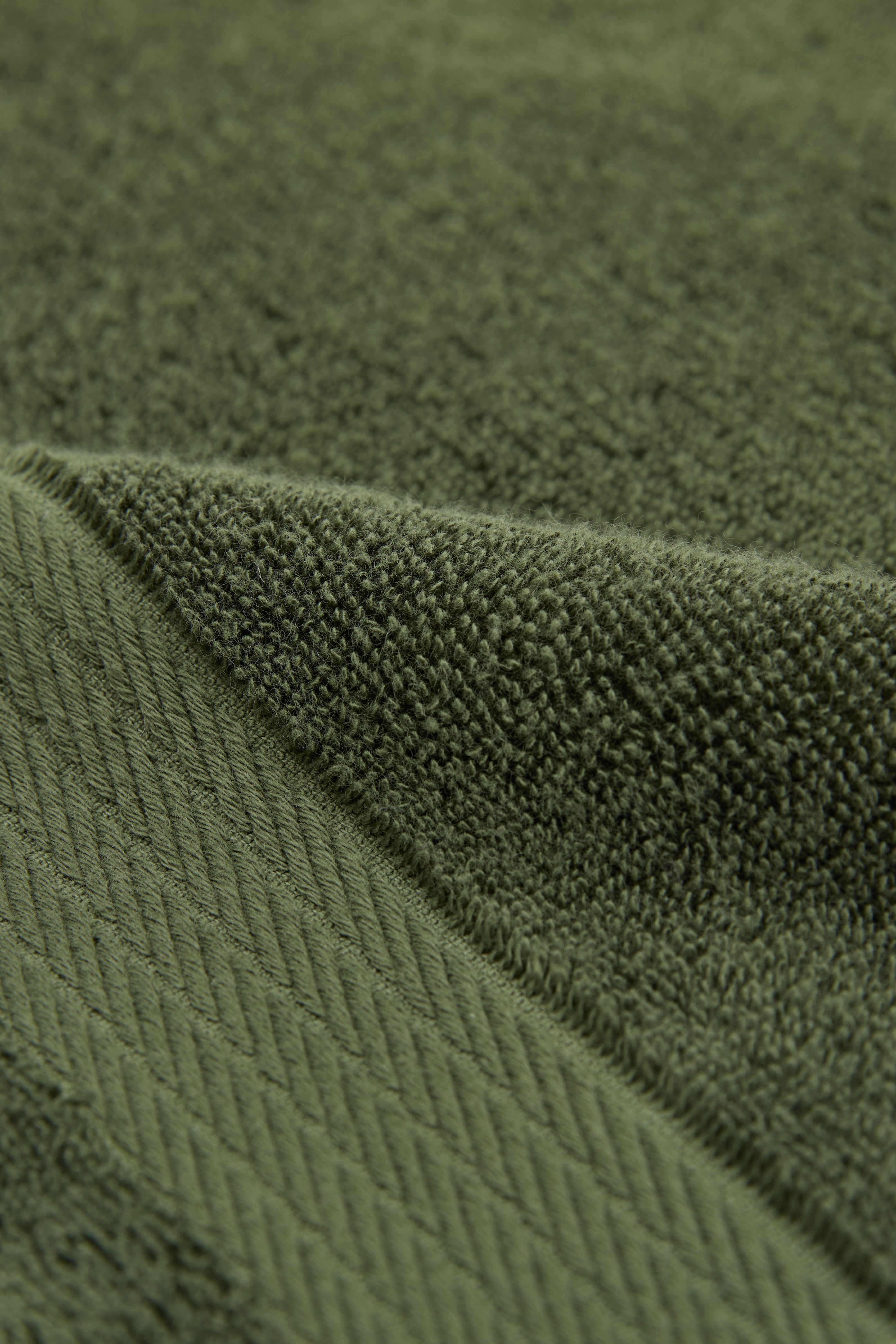 Ozdilek 6-Piece Washcloth Set 13x13 Bath Towels 100% Turkish Cotton, 600 GSM, Soft, Gentle on Sensitive Skin, Multi-Purpose Use, Washable, Reusable, Ideal for Baby Care & Spa 6 Towels (Fern Green)