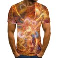 thumbnail image 1 of Summer Men's T-Shirts 3D Printing Hot Selling Graphics Colorful Geometric T-Shirt, 1 of 5