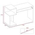 thumbnail image 5 of Muebles Combo Oficina Excelsior Escritorio Atlanter y Librero Wengue, 5 of 5