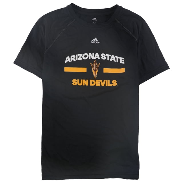 Adidas Boys Arizona State Sun Devils Graphic T-Shirt, black, Big Kids (8-20), L