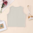 thumbnail image 2 of WhouRiu Girls Ribbed Athletic Tank Tops Summer Solid Color Sleeveless Crew Neck Crop Shirts Kids Lightweight Breathable Everyday Tops,13-14 Years, 2 of 5