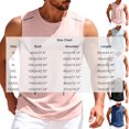 thumbnail image 3 of Qiyinn Men Sleeveless Gym Tank Top Mesh Panel Breathable Quick Dry Workout Athletic Vest with Reflective Stripes Loose Fit Casual Sport Shirt for Adult, 3 of 5