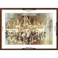 thumbnail image 5 of Art.com Chandelier Art Art Print by Eric Yang, Brown Frame Wall Art, 29" x 21", 5 of 5