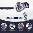thumbnail image 4 of Defy Sports Gel Padded Fitness Gloves - Ideal for Men & Women, MMA, Muay Thai, Boxing Fight, White Camo, L, 4 of 5