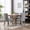 Gray, variant on EHANCIS Fabric Upholstered Side Chairs Set of 2 ,High-Back Dining Chair with Solid Wood Frame and Nailhead Trim Legs, Suitable for Kitchen and Dining Room(Beige)