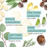شامبو Tree to Tub Biotin Fine Hair Thickening for Thicker، Fuller Volume - Gentle Volumizing Sulfate Free Argan Oil Shampoo for Women & Men