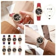 thumbnail image 2 of New Women'S Watch Fashion Personality Simple Watch Five-Pointed Star Digital Leather Belt, 2 of 9