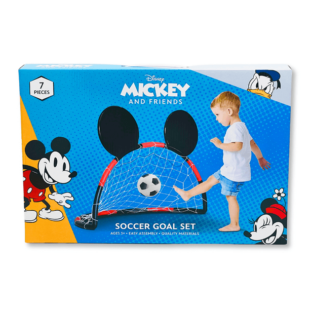 Disney Mickey Mouse Soccer Net with Ball & Pump, Ages 3+ - Walmart