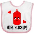 thumbnail image 3 of Inktastic Ketchup Lover Funny Boys or Girls Baby Bib, 3 of 4