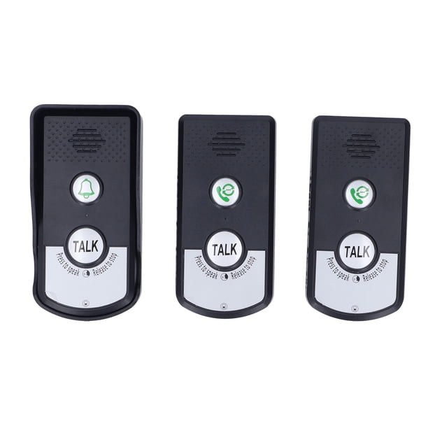 Timbre Electrónico, Timbre De Intercomunicación Inalámbrico 1500 Sistemas De Seguridad Para El Hogar Intercomunicador Eficiencia Óptima