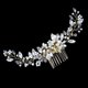 thumbnail image 3 of unbranded Peine Para Novia Con Y Cristal Dorado Ideal Para Fiesta Y, 3 of 7