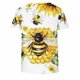 thumbnail image 5 of Tops de Cuello Redondo para Mujeres Casual de Moda Impresa Camiseta de Manga Corta Top 95% Poliéster 5% Elastano para Uso Diario Y de Fiesta, 5 of 5